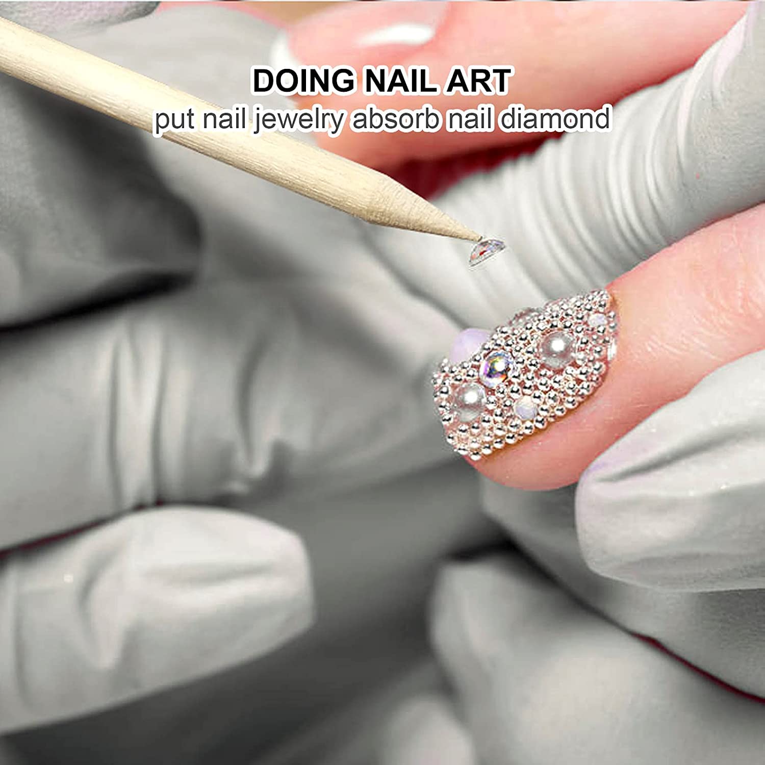 100/50 шт., толкатель для диза – обзор и цена Nail Art Orange