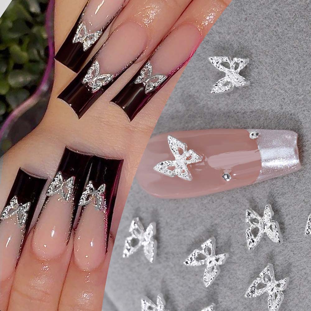 20 шт. 3D изысканные полые стр – обзор и цена Nail Art Valentines Day
