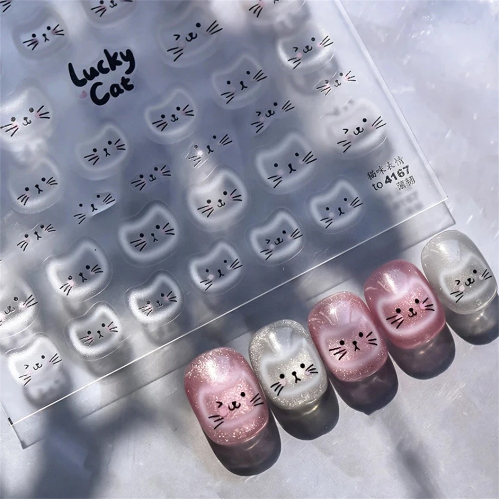 Наклейки для маникюра с рельеф – обзор и цена Nail Art Orange
